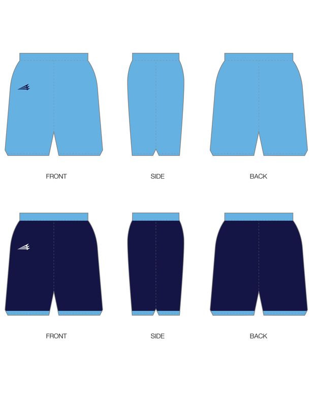 Kansas Swish Custom Reversible NanoDRI Basketball Shorts #BS1E, BS1F