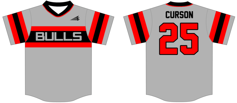 Stigler Bulls Custom Baseball Jersey Design #5