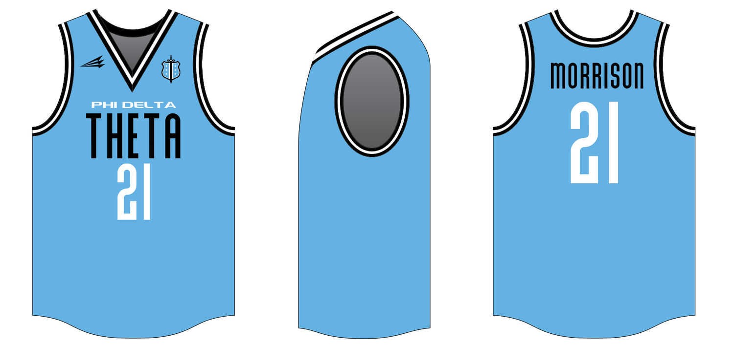Phi Delta Theta - WMU Custom NanoDri Basketball Jersey #J2