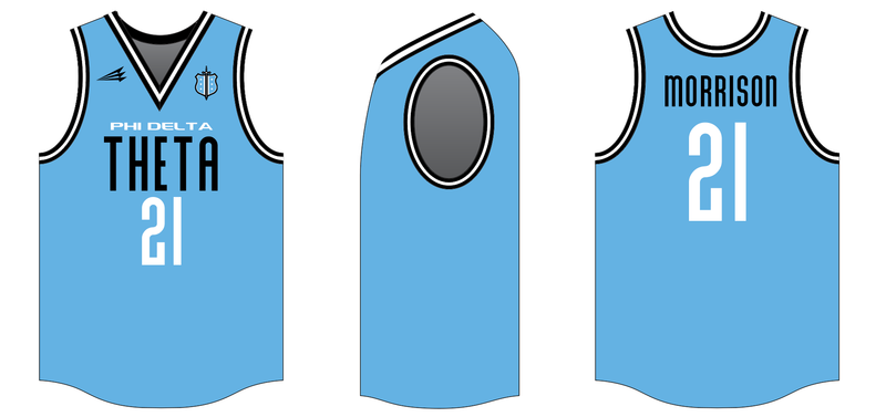 Phi Delta Theta - WMU Custom NanoDri Basketball Jersey #J2