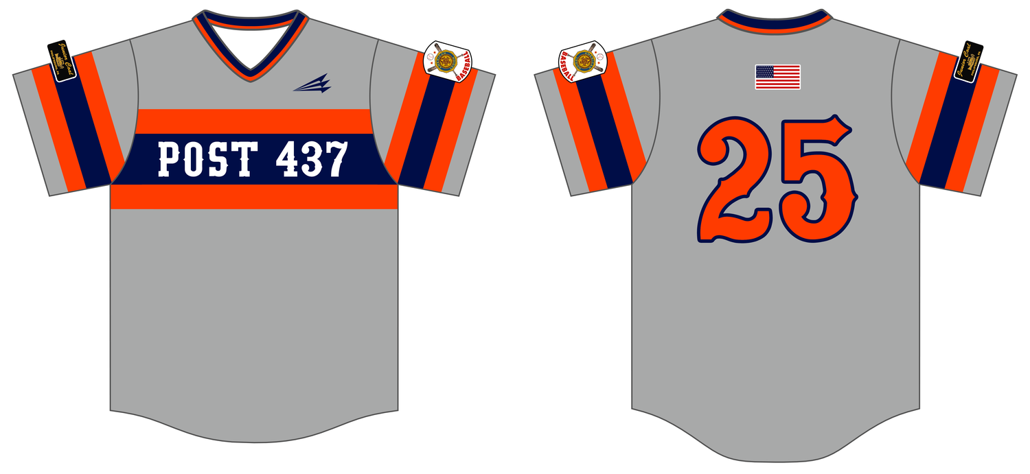 Philipsburg Phils Post 437 Custom HexaFlex Baseball Jersey #J1d