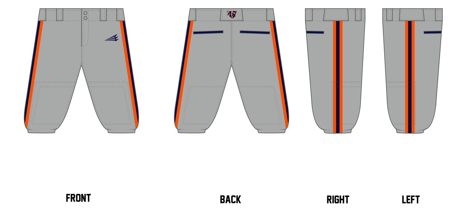 Philipsburg Phils Post 437 Custom Knicker Baseball Pant #BP1c