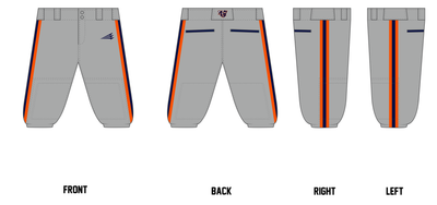 Philipsburg Phils Post 437 Custom Knicker Baseball Pant #BP1c