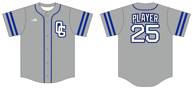 11u Ohio Glaciers Custom HexaFlex Baseball Jersey #J3