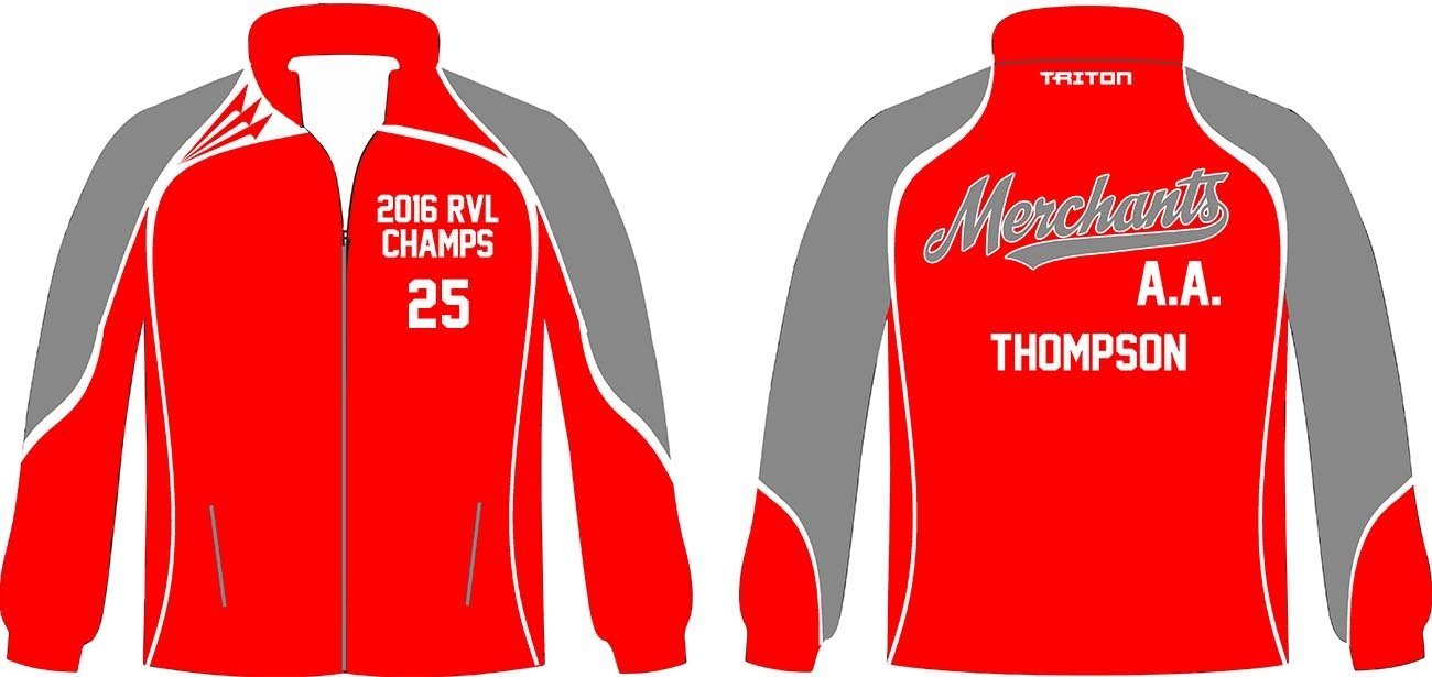 Merchants A.A. Custom Crusader Track Jacket Design 1