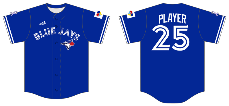 Cedar Rapids Blue Jays Custom HexaFlex Baseball Jersey #J5