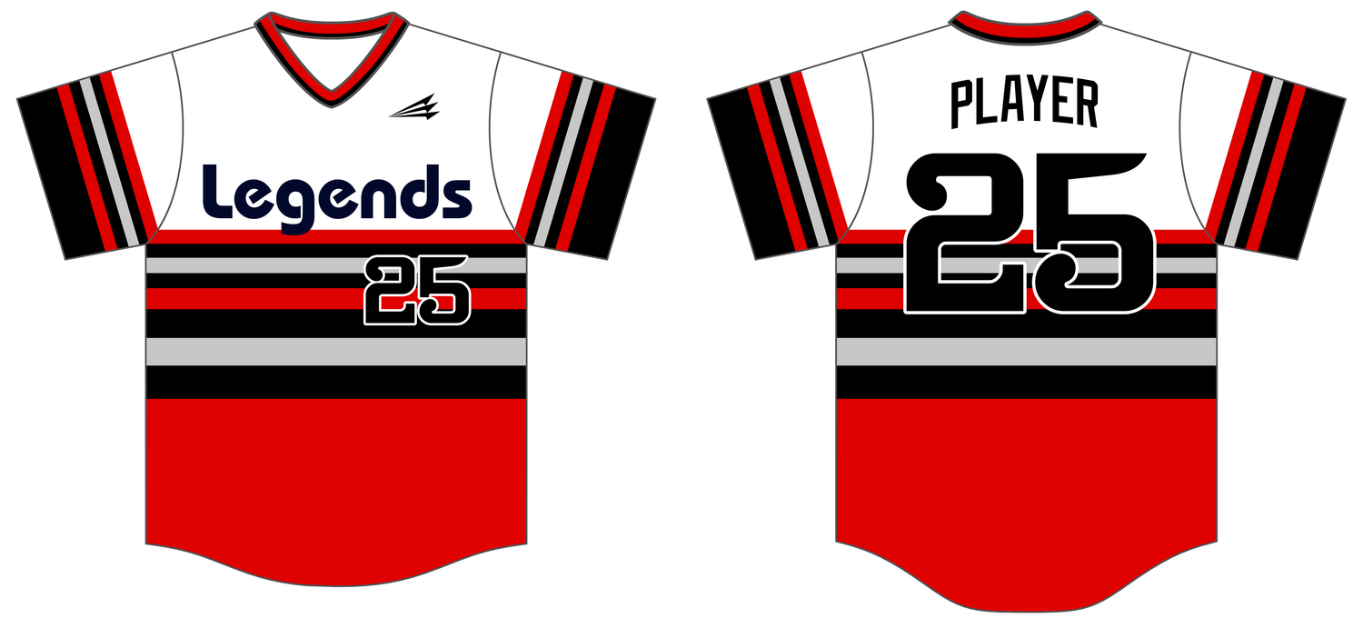 Lancaster Legends Custom NanoDri Baseball Jersey #J1B
