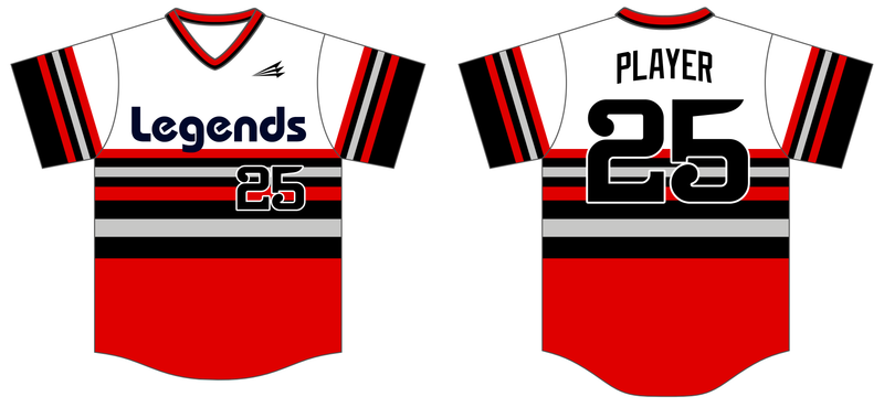 Lancaster Legends Custom NanoDri Baseball Jersey #J1B