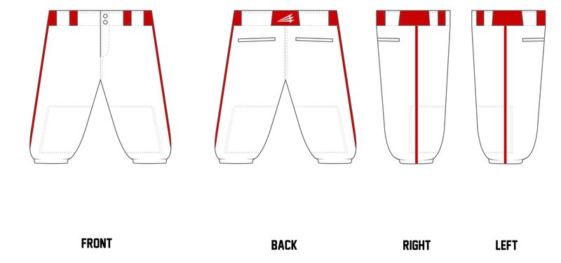 Lancaster Legends Custom Knicker Baseball Pant #BP1C