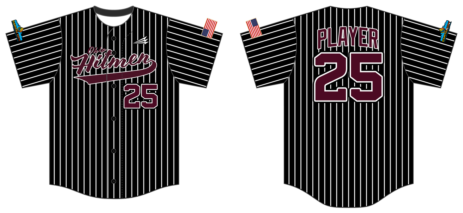 Ohio Hitmen Custom HexaFlex Baseball Jersey #J4C