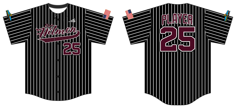 Ohio Hitmen Custom HexaFlex Baseball Jersey #J4C