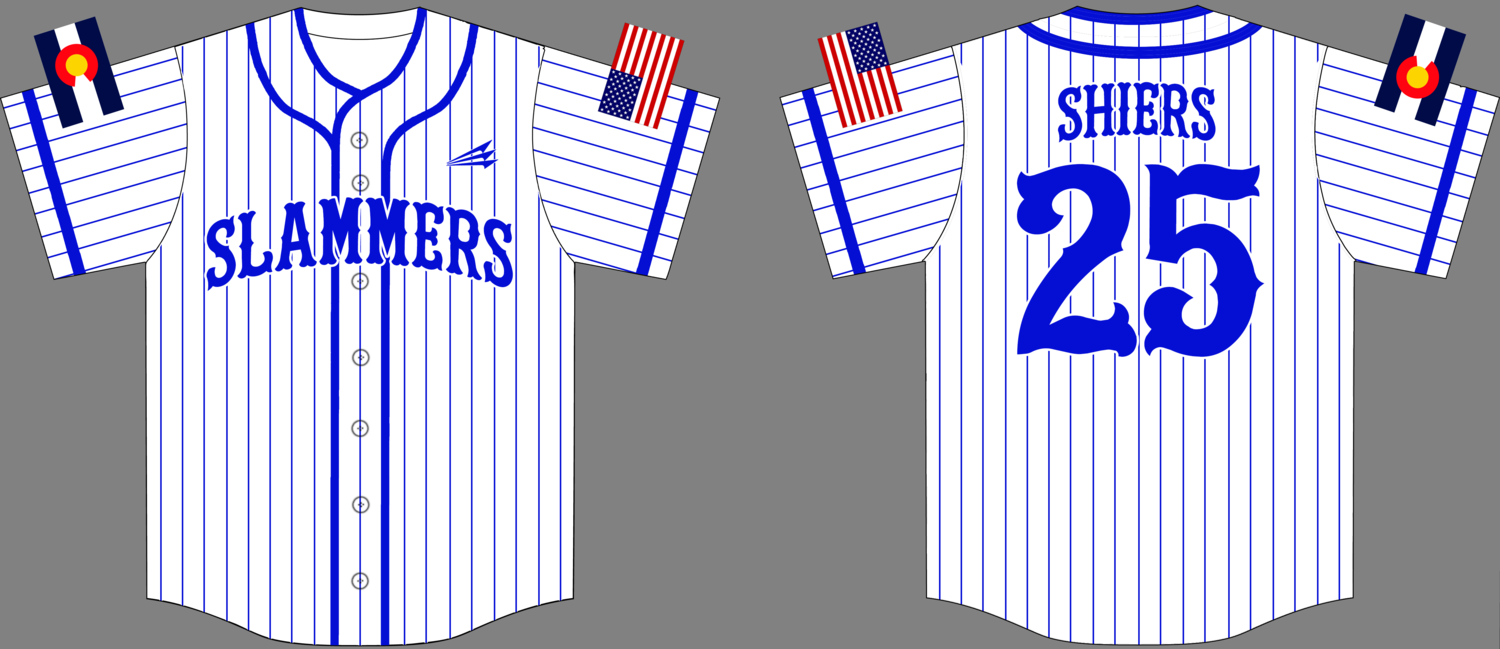 Slammers Elite Custom Baseball Jersey Design #1C