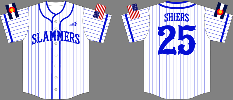 Slammers Elite Custom Baseball Jersey Design #1C