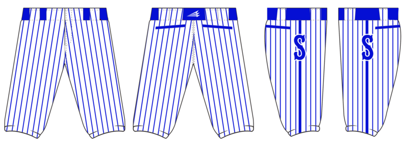Slammers Elite Custom Baseball Pants Design #1C