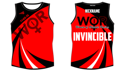 This is WOR Singlet