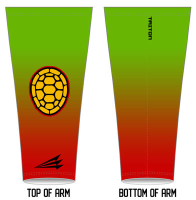 Snapping Turtles Custom Arm Sleeve #AS1