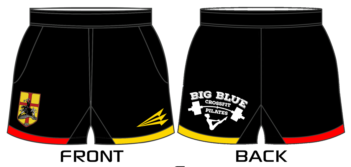 Lexington Blackstones Custom Rugby Shorts #RSE