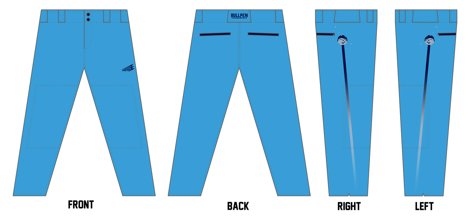 Moonshots Custom Athletic Fit Baseball Pant #BP2