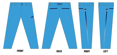 Moonshots Custom Athletic Fit Baseball Pant #BP2