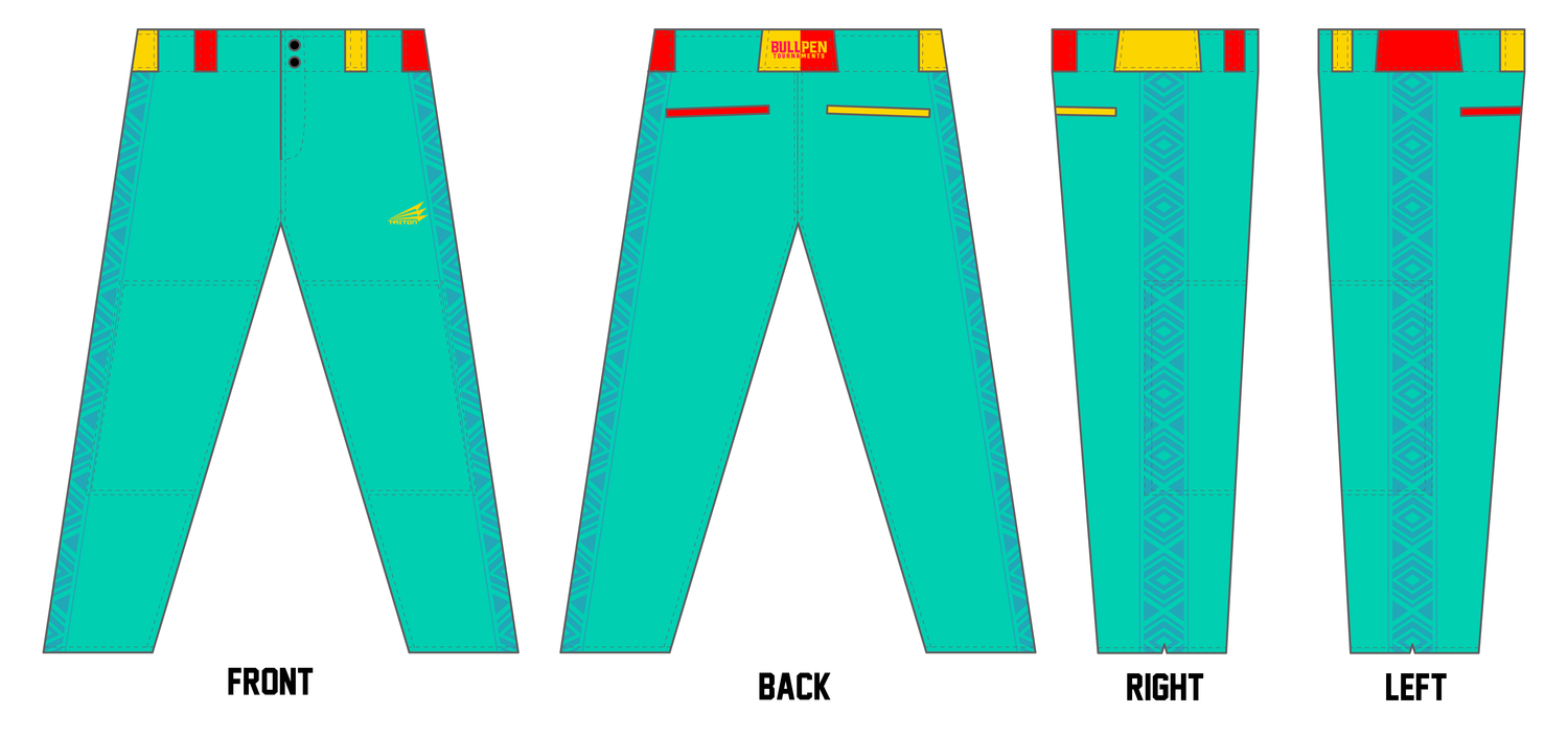 Matadors Custom Athletic Fit Baseball Pant #BP4