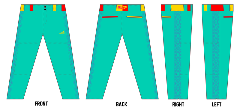 Matadors Custom Athletic Fit Baseball Pant #BP4