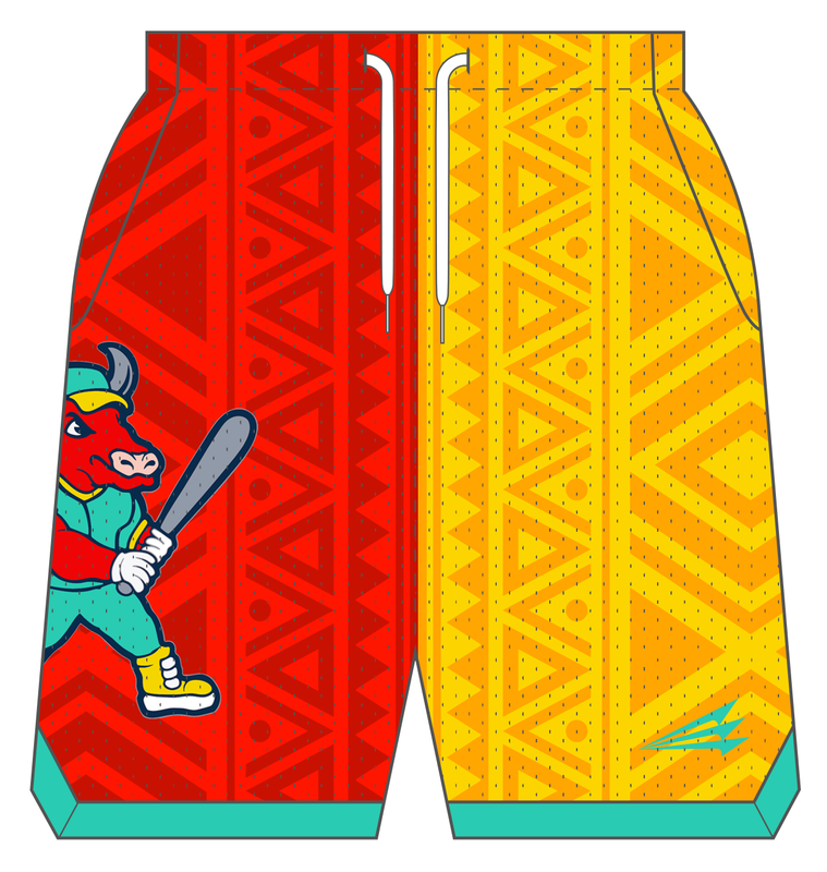 Matadors Custom Retro Mesh Shorts #MS4
