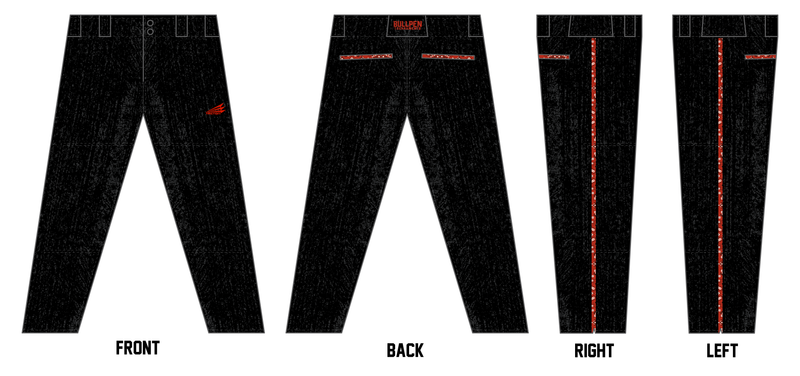 Bag Bandits Custom Athletic Fit Baseball Pant #BP5