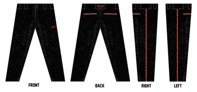 Bag Bandits Custom Athletic Fit Baseball Pant #BP5