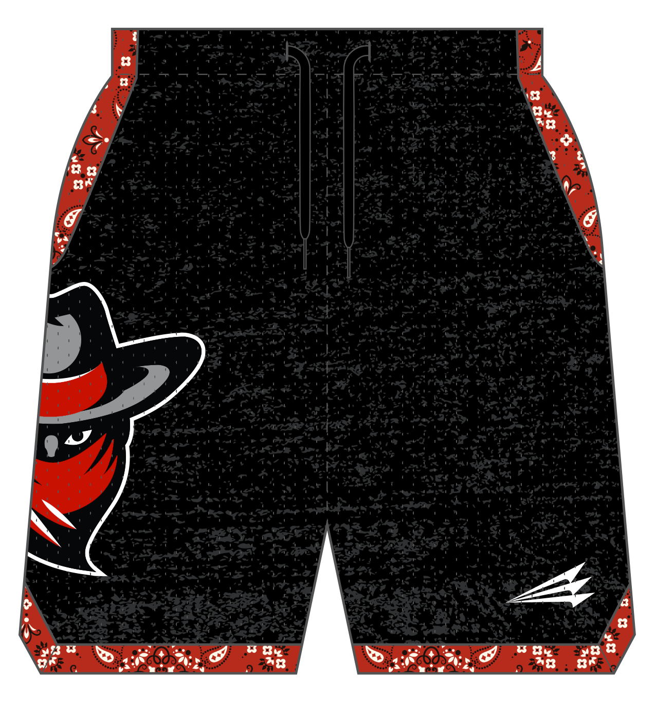 Bag Bandits Custom Retro Mesh Shorts #MS5