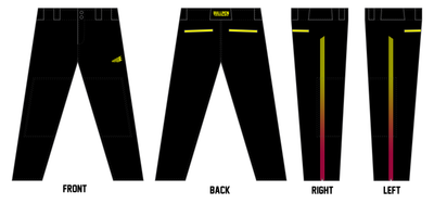 Nukes Custom Athletic Fit Baseball Pant #BP6