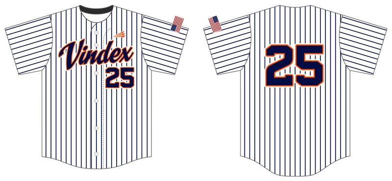 Vindex Custom HexaFlex Baseball Jersey #J1B