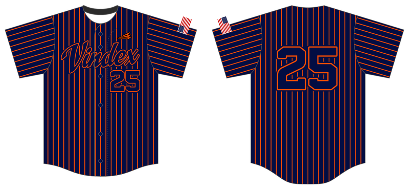 Vindex Custom HexaFlex Baseball Jersey #J1