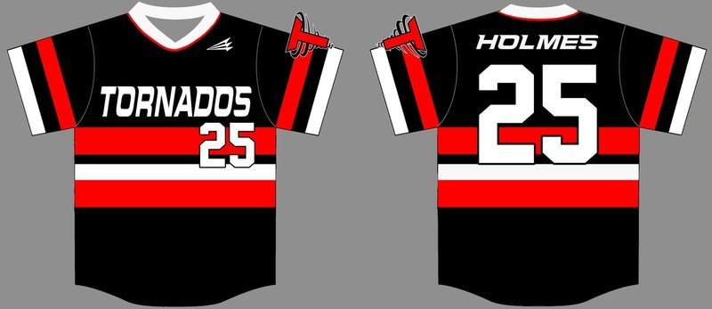 Texoma Tornados Custom Baseball Jersey #5C