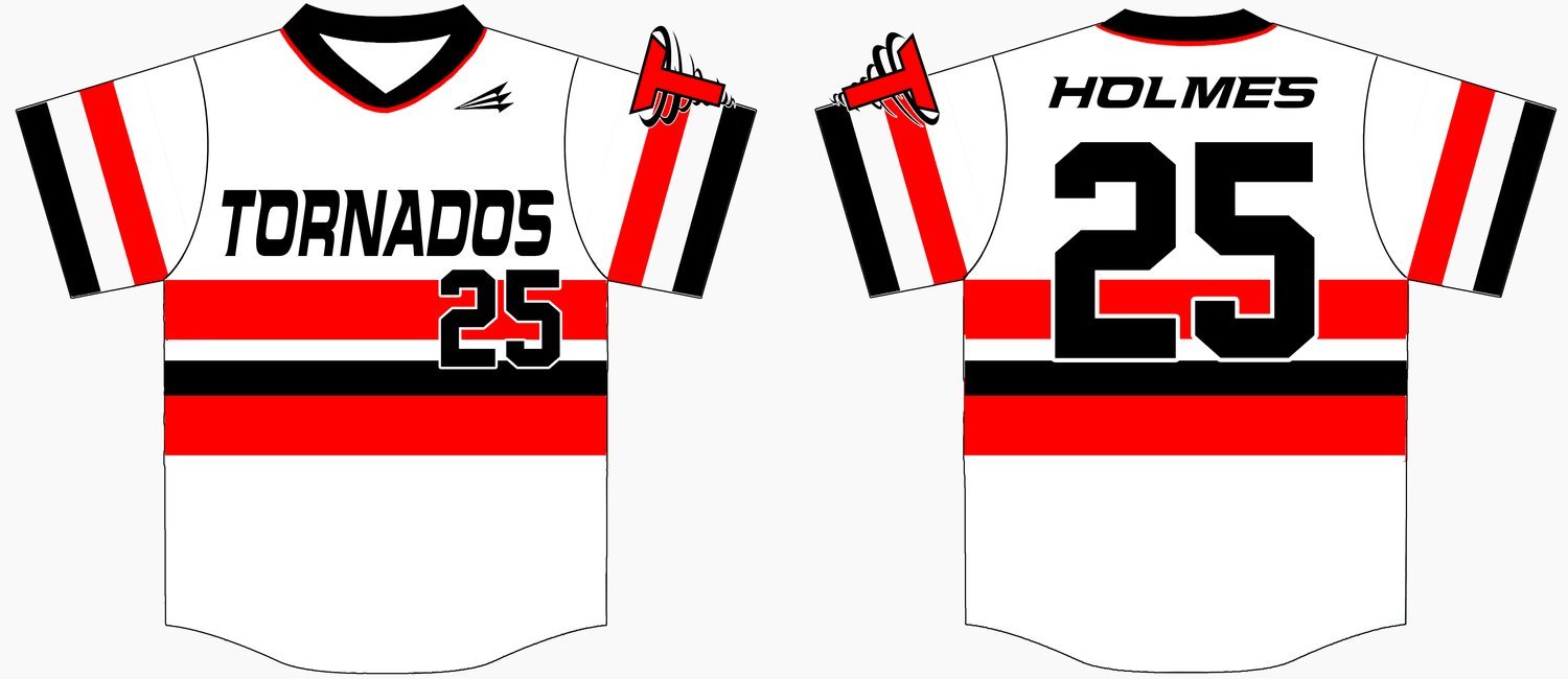 Texoma Tornados Custom Baseball Jersey #5B