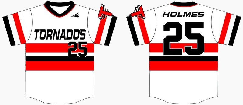 Texoma Tornados Custom Baseball Jersey #5B