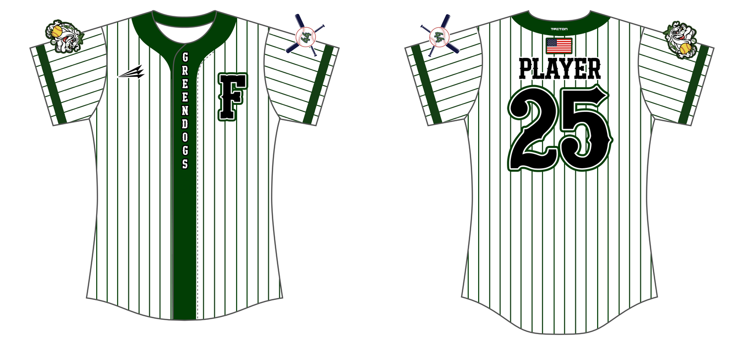 Lady Greendogs Custom HexaFlex Softball Jersey #J3E