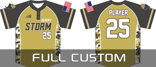 Nevada Desert Storm Baseball Camo Jersey 1