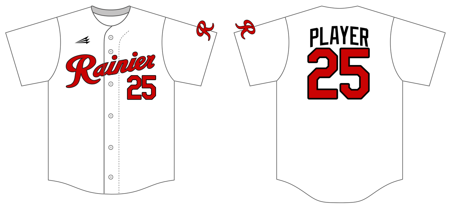 Rainier Middle School Custom NanoDri Baseball Jersey #J2B