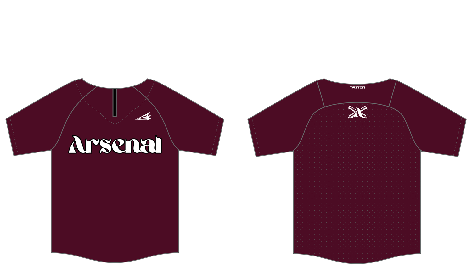 Arsenal (Name) Custom Batting Practice Jacket #BPJ1