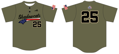 Sherman Shadowcats Custom Hexaflex Baseball Jersey #J5B