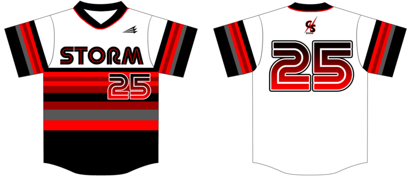 Columbus Storm Elite Custom Baseball Jersey Design #3C