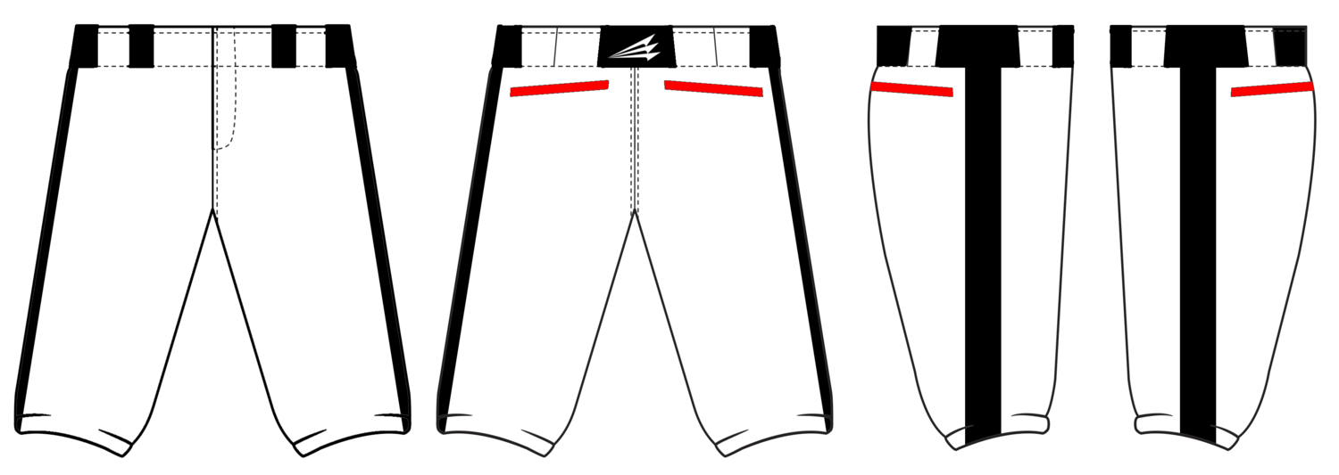 Columbus Storm Elite Custom Baseball Pants Design #4
