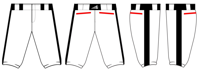 Columbus Storm Elite Custom Baseball Pants Design #4