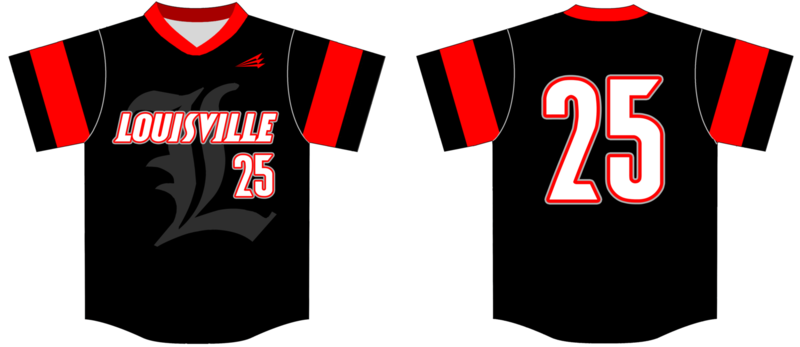 University of Louisville Custom Baseball Jersey #1b