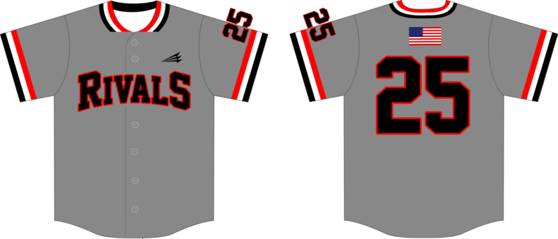 Billtown Rivals Custom Baseball Jersey #6