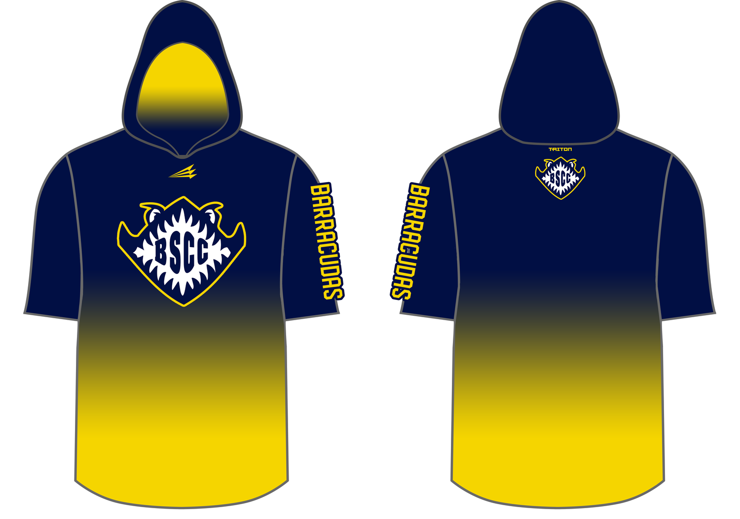 BSCC Barracudas Custom Pro Premier Pullover #PP1