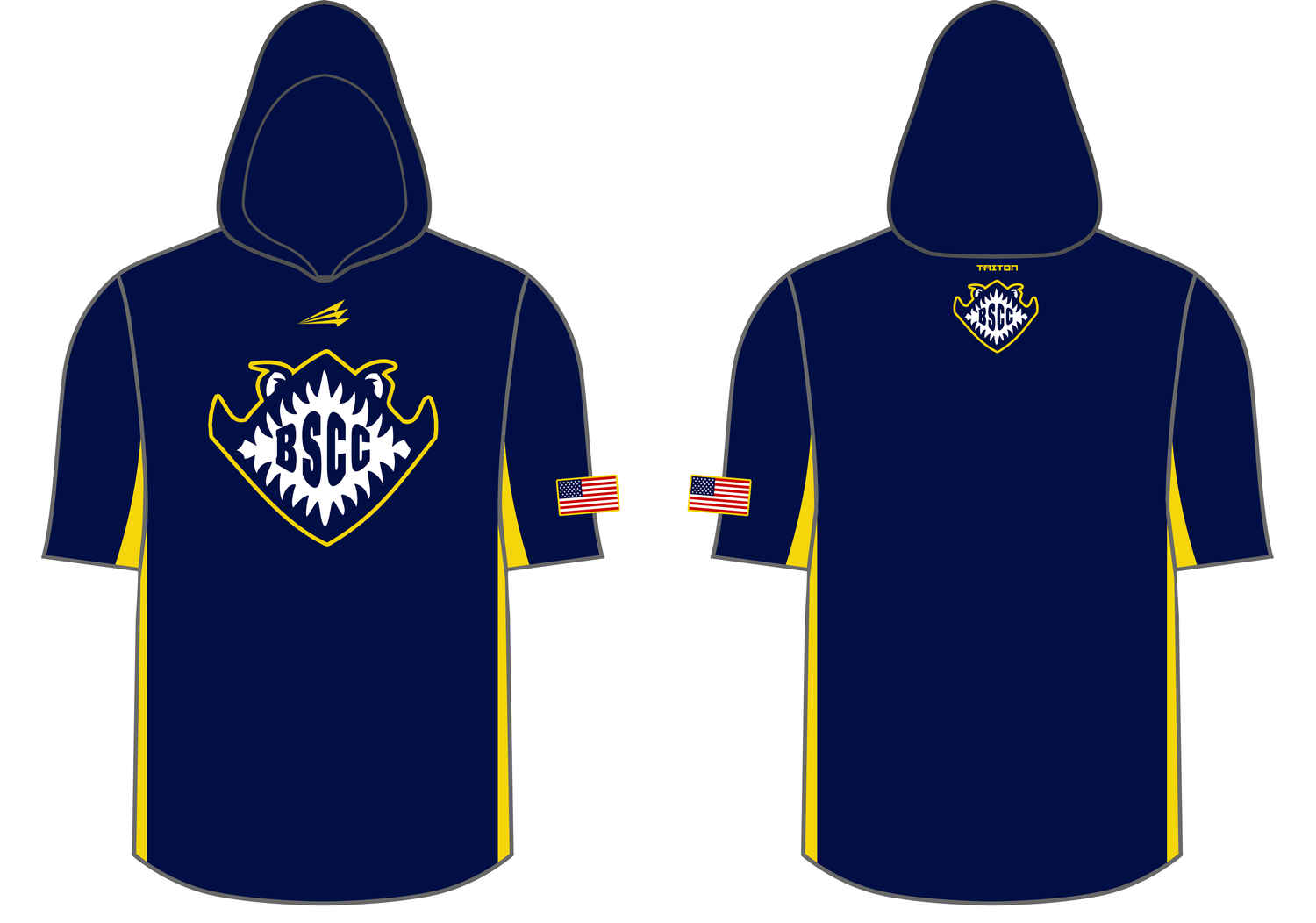 BSCC Barracudas Custom Pro Premier Pullover #PP2