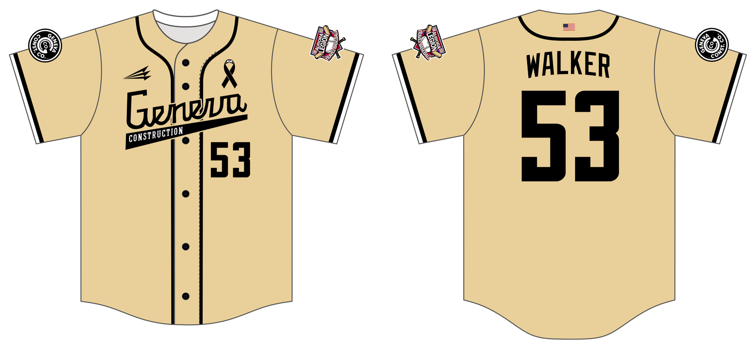 Aurora Legion Travel Custom HexaFlex Baseball Jersey #J14