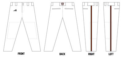 Aurora Legion Travel CUSTOM Athletic Baseball Pant #BP13