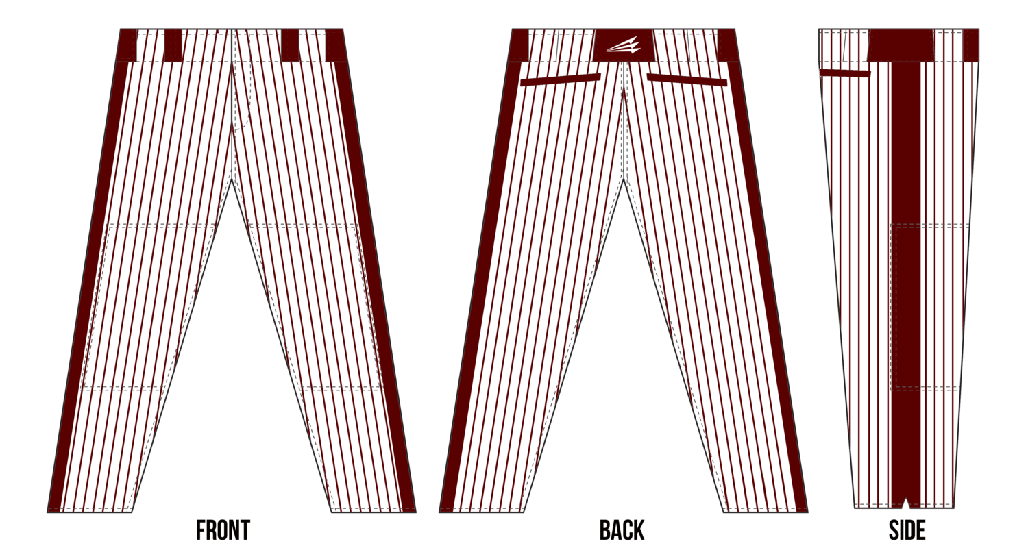 Phillies Baseball Custom Stacheman Elite Long Pant #SM3A